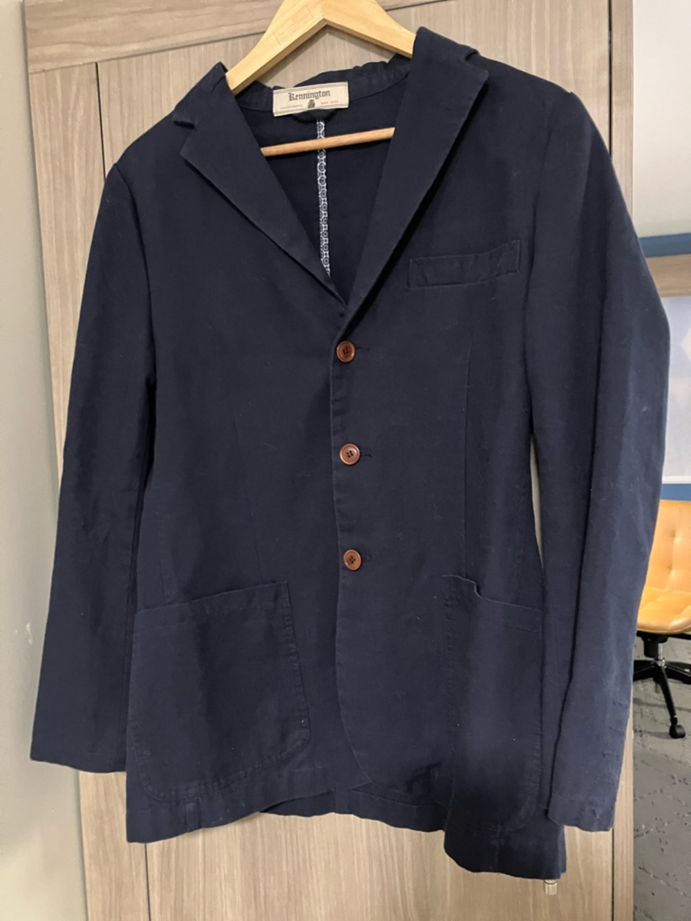 Vintage Navy Kennington California Blazer Size Small